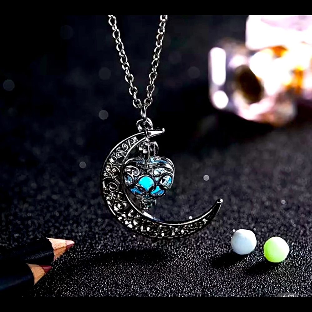 Moon Glow Necklace - Picture 1 of 8